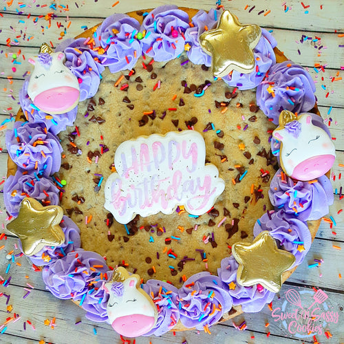 Cookie Cake + Added Sugar Cookies